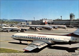 Kloten ZH // Flughafen Austrian Airlines 1967