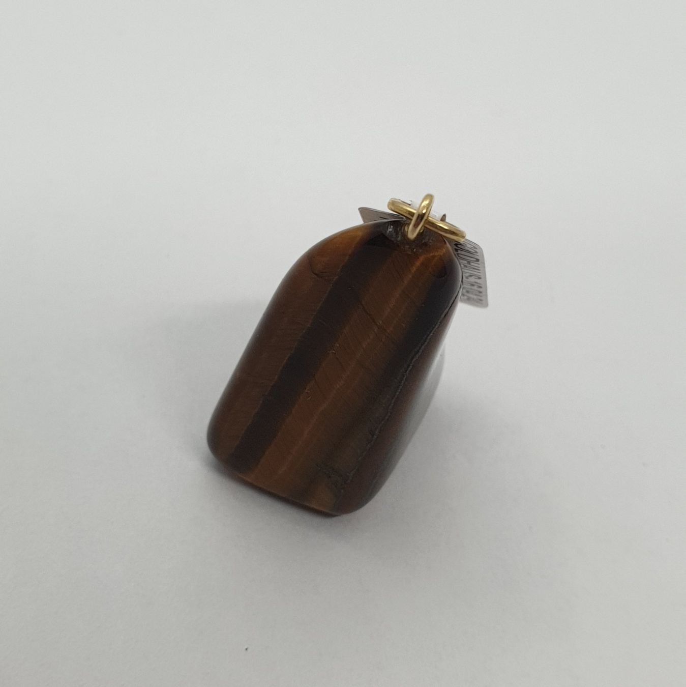 Ciondoli: Echt 18K Gold - Tigerauge Anhänger – Usato da Luzern venduto da Luzern-Goldhaus 2