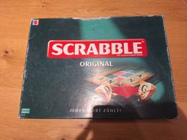 Gesellschaftsspiel Scrabble Original Mattel gebraucht