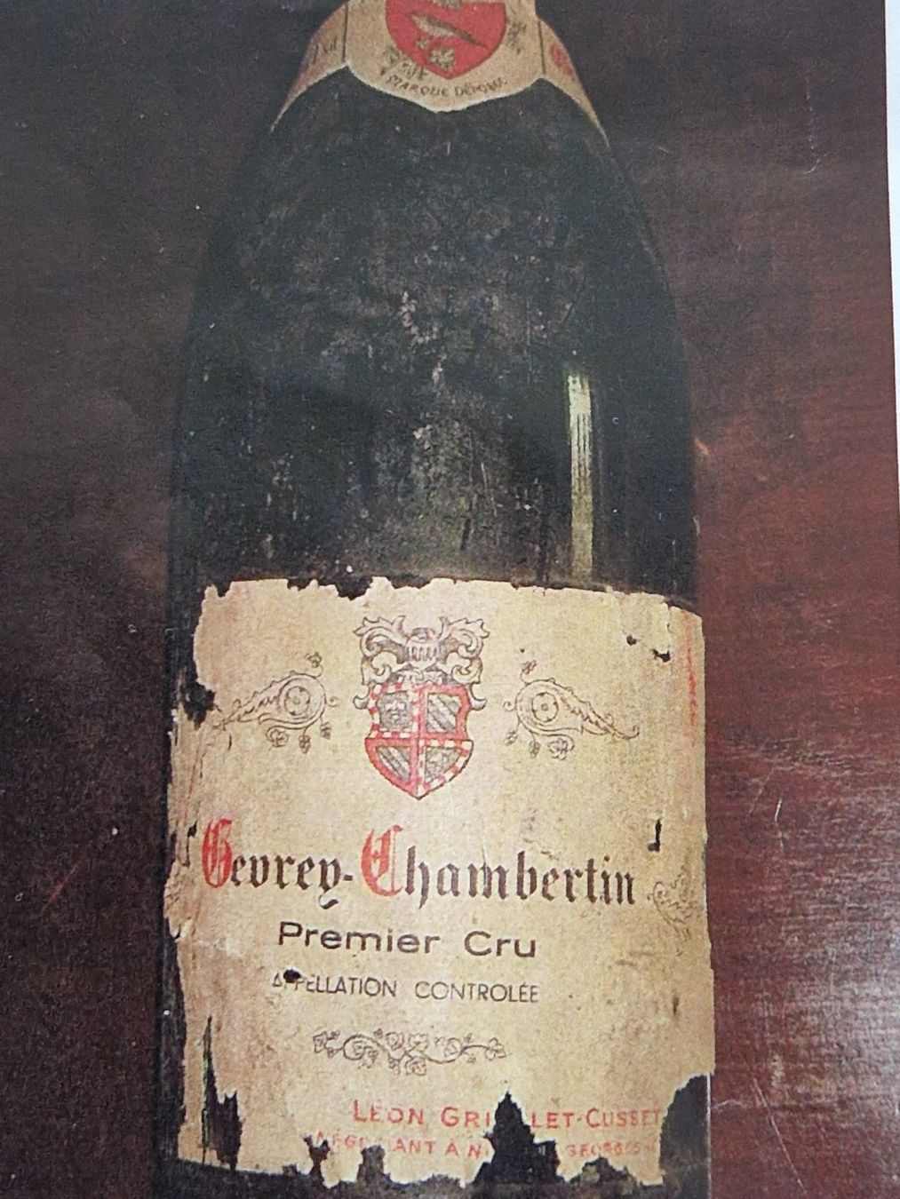 Vino: Wein Gevrey Chambertin 1949 premier cru – Nuovo (secondo la descrizione) da Horgen venduto da lemisk