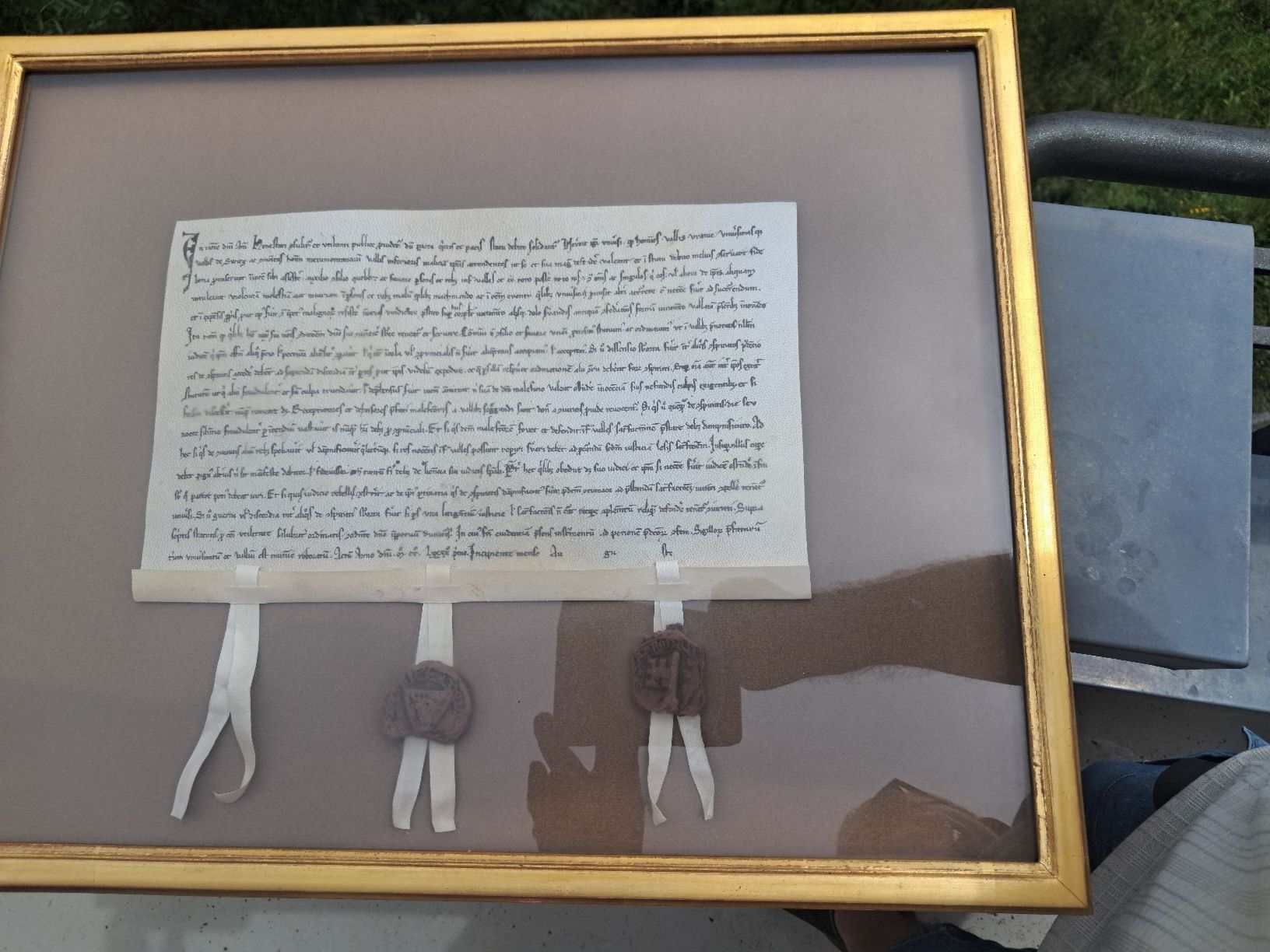 Documenti: Bundesbrief original Replikat – Usato da Bern venduto da spogi 3