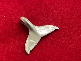 Anhänger Walflosse 925 Sterling Silber