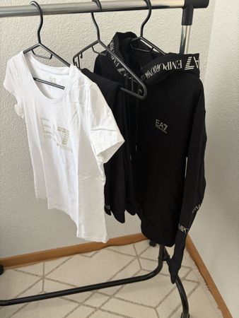 EA7 Emporio Armani Set schwarz xs und s 