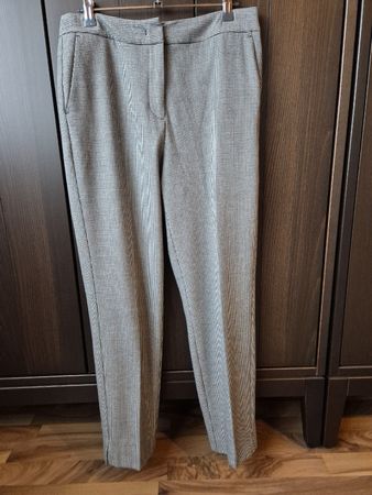 Marc O'Polo Stoffhose Hahnentritt – Gr. 36 – Schwarz/Weiss