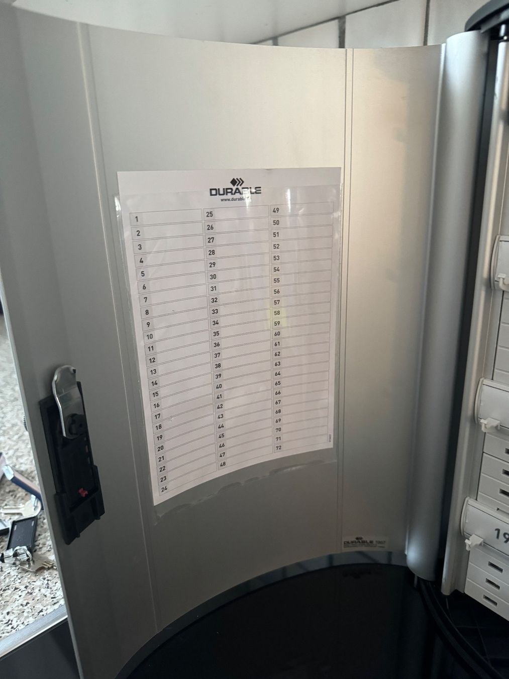 Sonstiges für Haushalt & Wohnen: durable key box code 72 – Gebraucht aus Stetten AG von  1