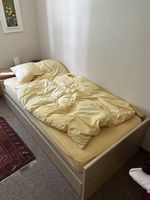     Einzelbett 90x200 mit Matratze & Lattenrost
