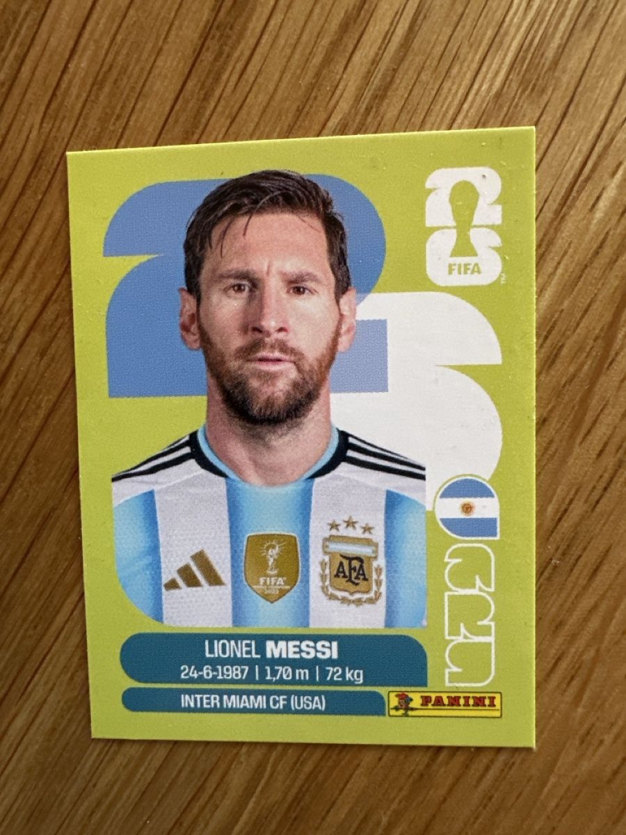 Panini Carte collezionabili: Panini Lionel Messi Argentinien ARG 17 – Nuovo (secondo la descrizione) da Neuendorf venduto da marwie01