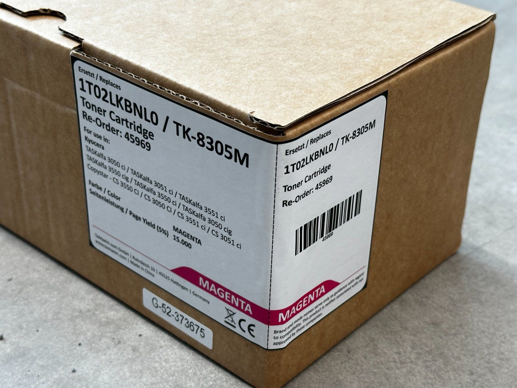 Kyocera Cartucce per stampanti & toner: TK-8305 M/K/C/Y – Usato da Oberriet SG venduto da klva00 7