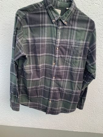 Jack & Jones Flanellhemd, Herren L, Slim Fit, kariert