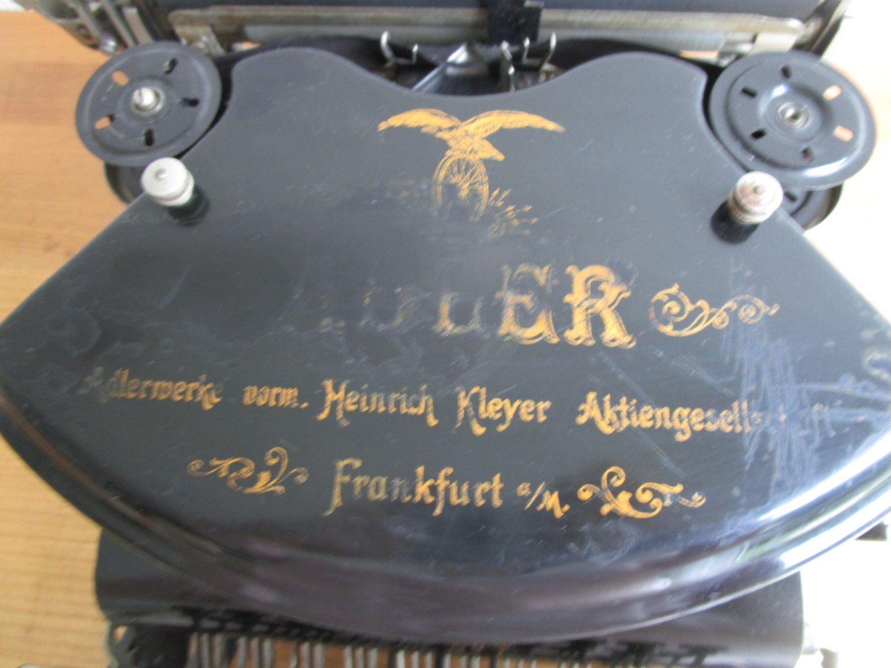 Adler Macchine da scrivere: Antike Adler 7 Schreibmaschine, ca.1920, – Usato da Binningen venduto da tempipassati 1