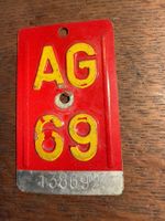 Velonummer AG 1969