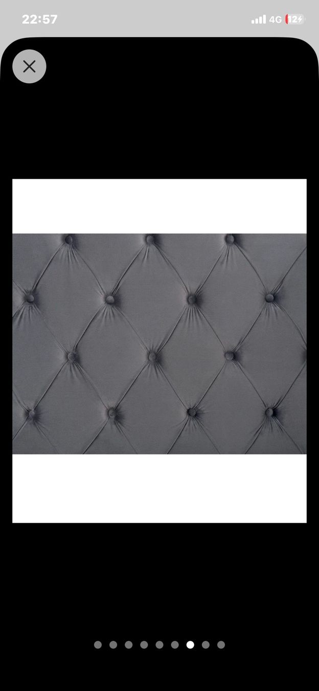 Lits: Bett mit Lattenrost 160 x 200 cm Grau – D'occasion à Schattdorf par wal_5l5t 6