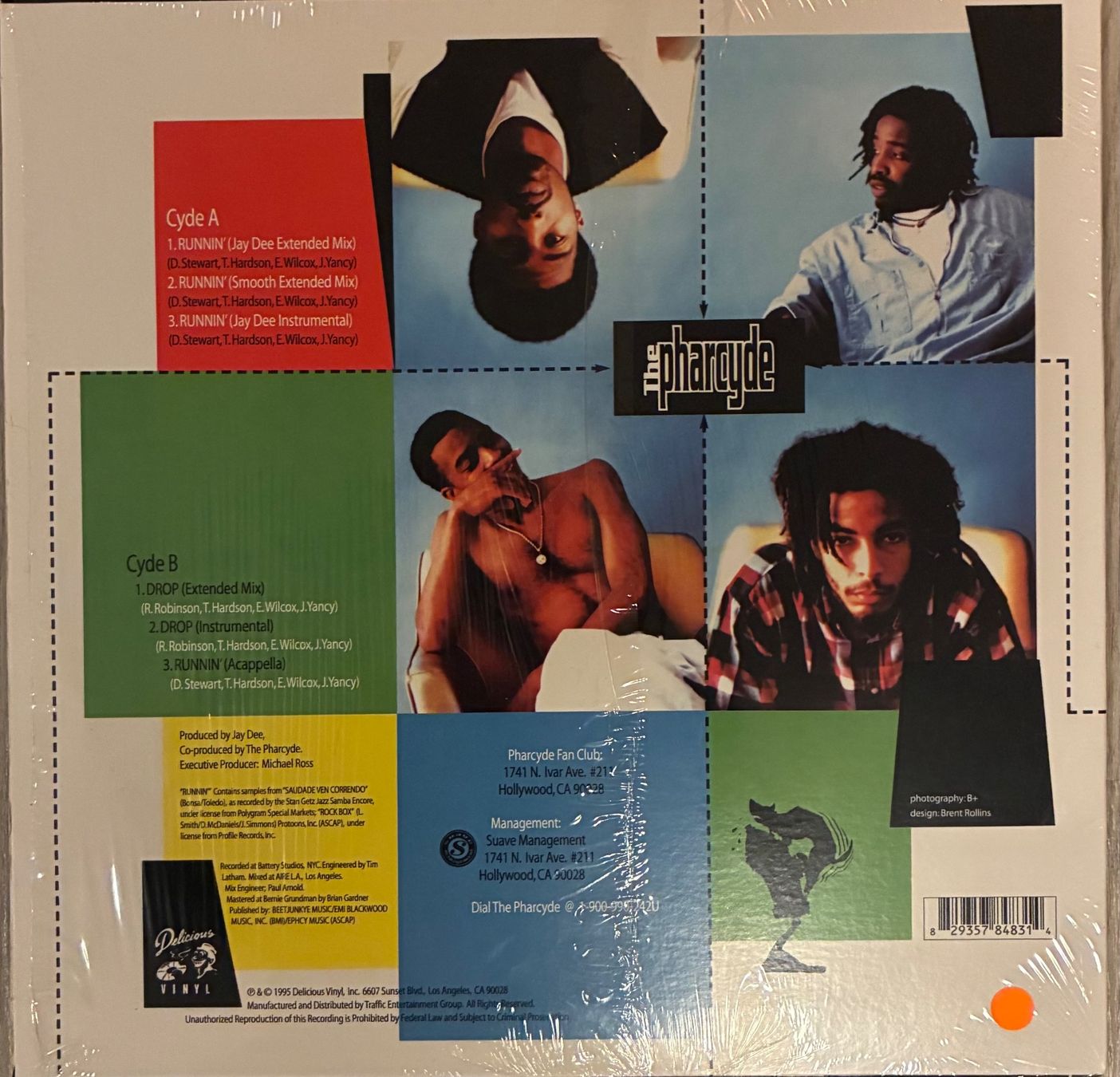 Dischi in vinile: ThE PHARCYDE - Runnin‘ Maxi Lp 2012 Red & Blue Split – Usato da Mühlethal venduto da superfast78 1