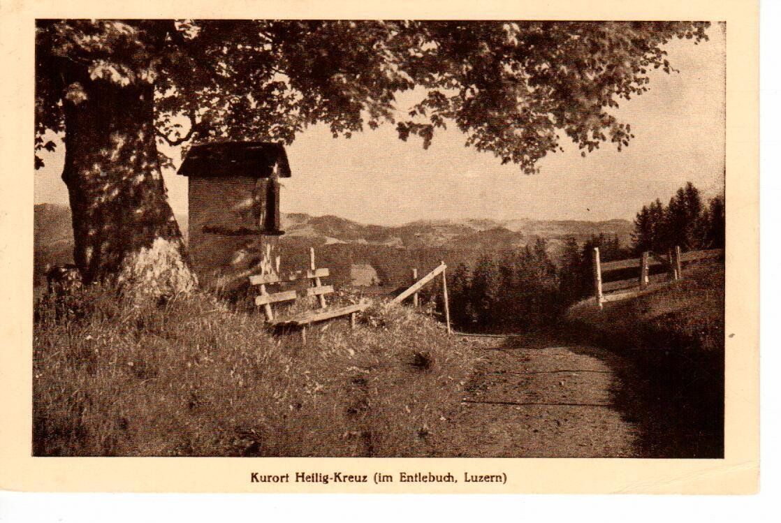 Ansichtskarten: Kurort Heilig-Kreuz im Entlebuch – Gebraucht aus Wolhusen von Curver9