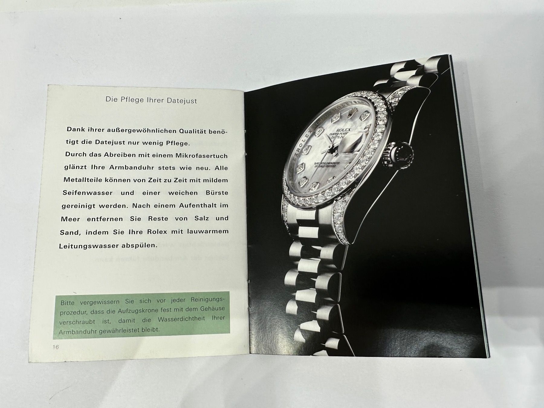 Rolex Orologi: Rolex Datejust II booklet – Usato da Brüttisellen venduto da AlphaOmega05 3