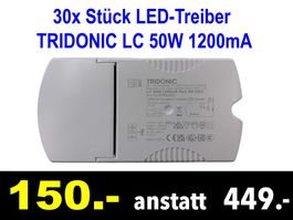 🔴 LED-Treiber TRIDONIC 30x Stück LC 50W 1200mA  /370X