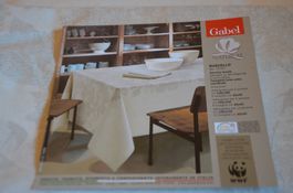 NAPPE GABEL + 6 SERVIETTES - CM 150X180 - NEU