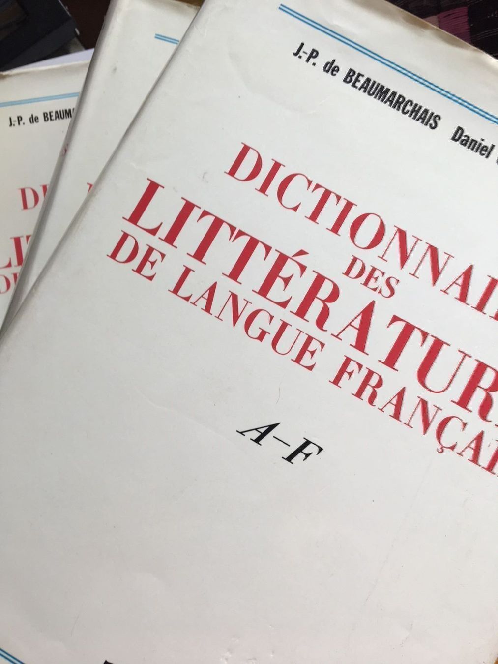 Libri: Dictionnaire litteratures françaises – Nuovo (secondo la descrizione) da Genève venduto da marygeneva 2