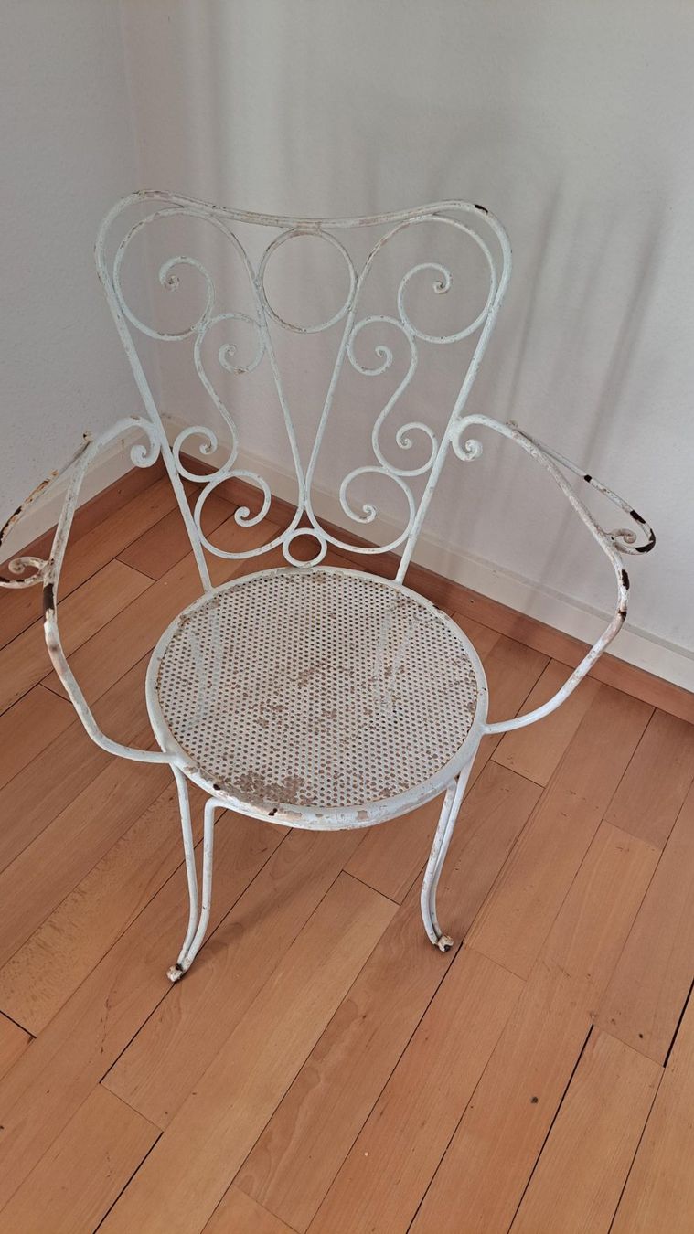 Sedie: 4 Gartenstühle Vintage – Usato da Winterthur venduto da mkoch01