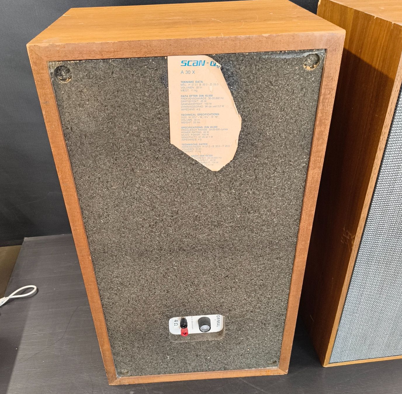 Scandyna Haut-parleurs: Lautsprecher Scan- Dyna A30X – D'occasion à Basel par bk_brockibasel 2