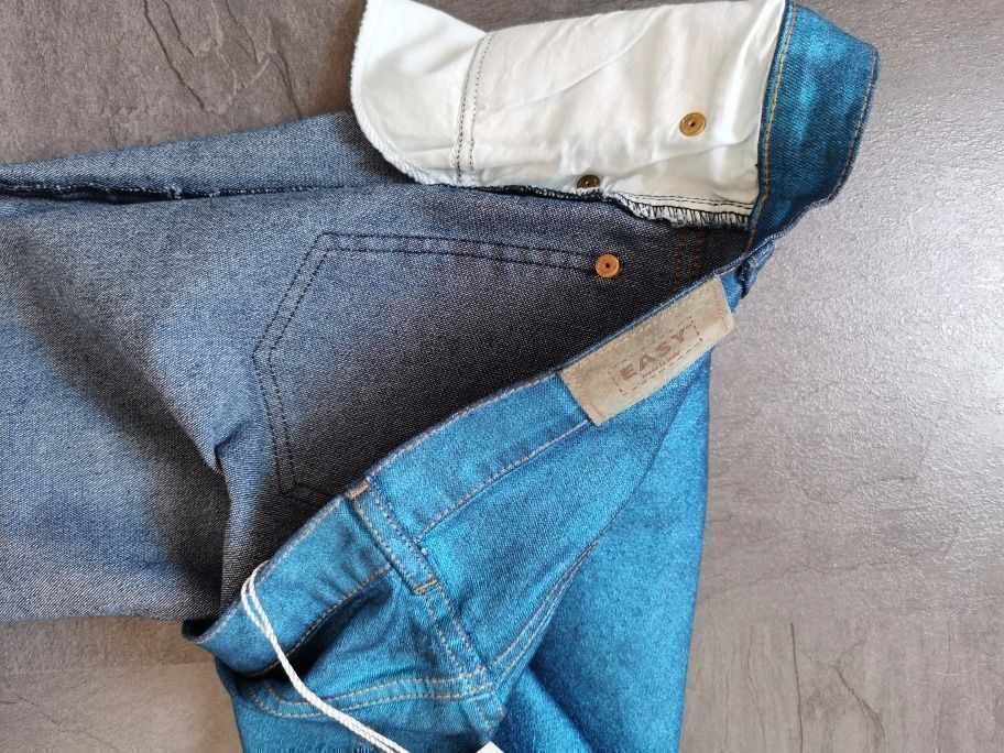Jeans: Damen Hose Jeans blau glitzernd, Gr. 32 – Neu (gemäss Beschreibung) aus Sirnach von windrad65 5