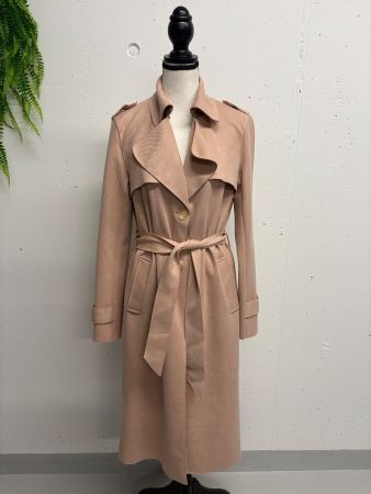 Paul Kehl Kurzamantel Trenchcoat Gr. 36 rosa altrosa
