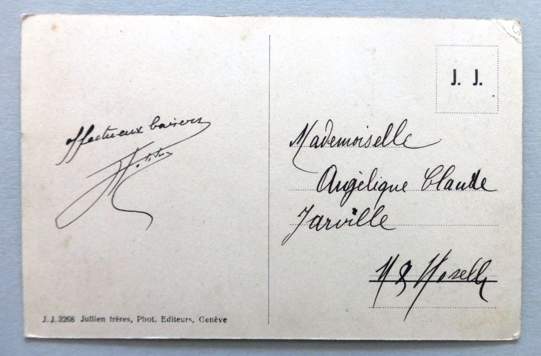 Cartoline postali: Bonne Année – Usato da Fétigny venduto da Billy2miny 1
