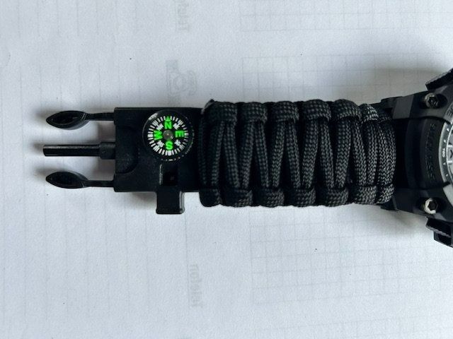 Orologi: LED Military Uhr mit Kompass – Nuovo (secondo la descrizione) da Sattel venduto da usch6417 1