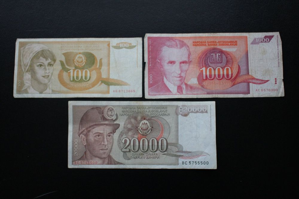 Alte Jugoslawische Banknoten 3 Stück | Kaufen auf Ricardo