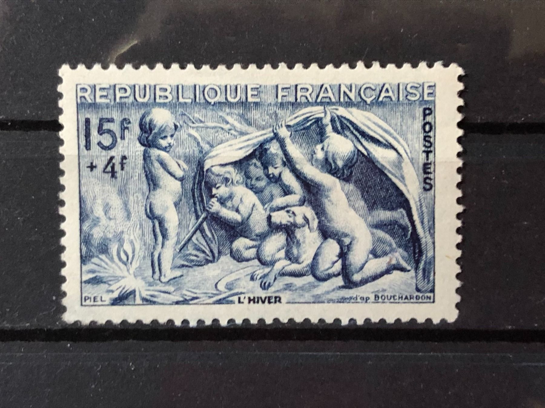 Tutti i francobolli: Série complète saison bas-reliefs 1949** – Nuovo e nell'imballaggio originale da Lausanne venduto da ffhoud 2