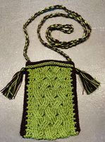 HANDMADE Handytäschchen, Umhängetasche klein, 10x16cm