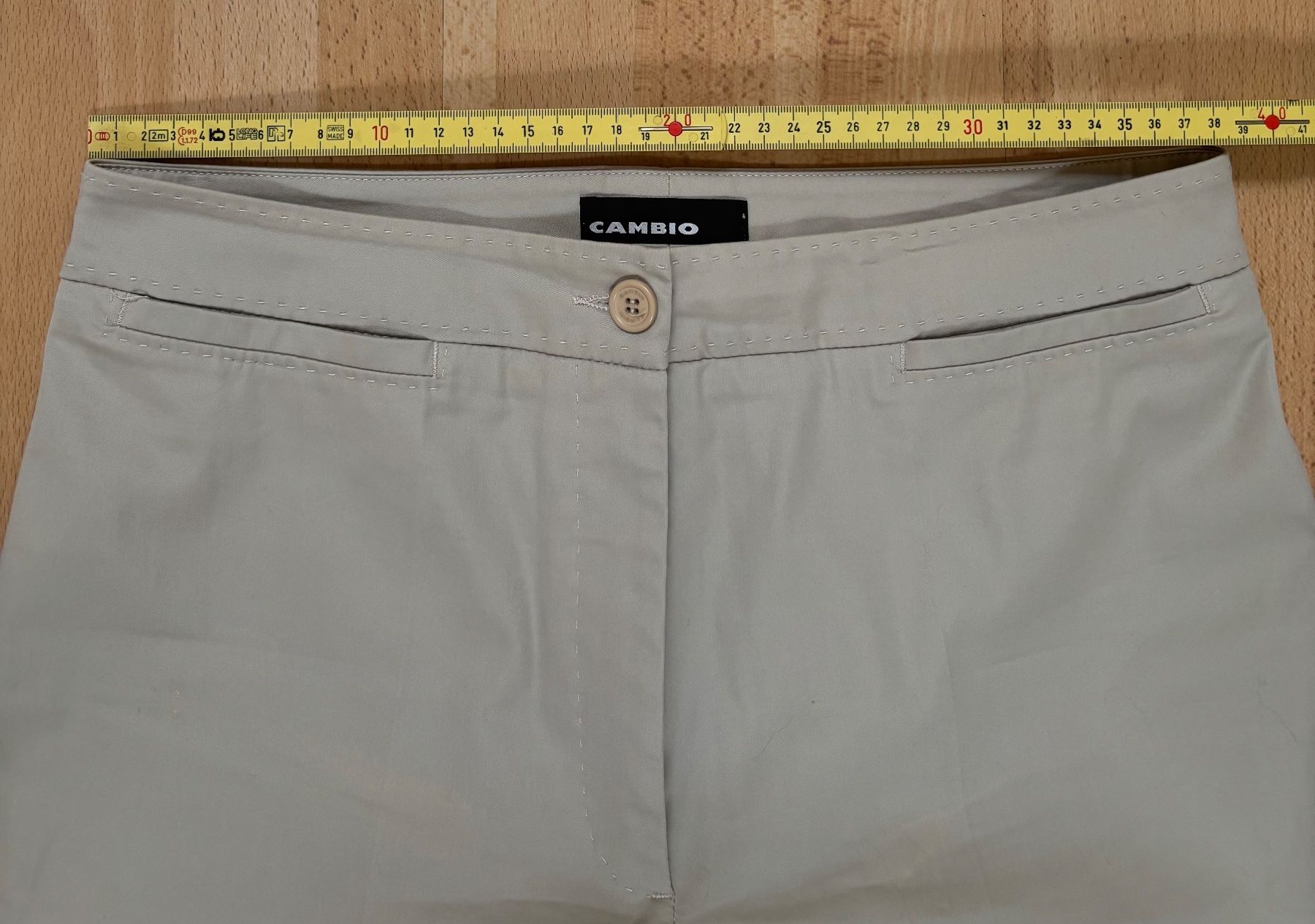 Cambio Jeans: Cambio - Hose - Modell: Liz - beige - Grösse 40 – Usato da Zofingen venduto da Justizia_01 1
