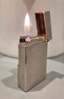 Original S.T. Dupont Ligne 1 Feuerzeug aus Silber - TOP