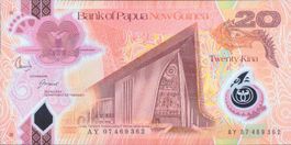 Papua Neu Guinea 20 Kina 2007 P-31a UNC