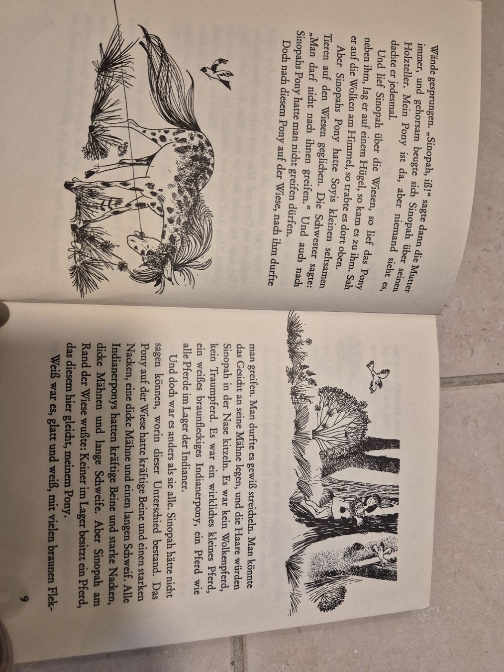 Libri: Kathe Recheis: Sinopah und das Pony, 1963, Jugendbuch – Usato da Adliswil venduto da Stardust11 4