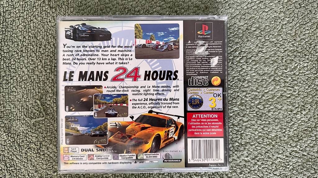 Sony Giochi: PlayStation 1  Le Mans 24 Hours – Usato da Monte Carasso venduto da Ely67 2