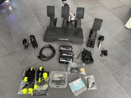 Fanatec CSL Elite V1 Pedale mit viel Zubehör und Mods