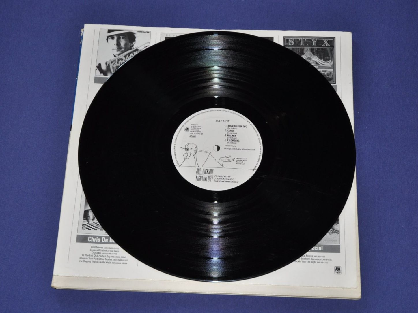 Vinyles: LP Joe Jackson - Night And Day – D'occasion à Boll par Theodora15 5