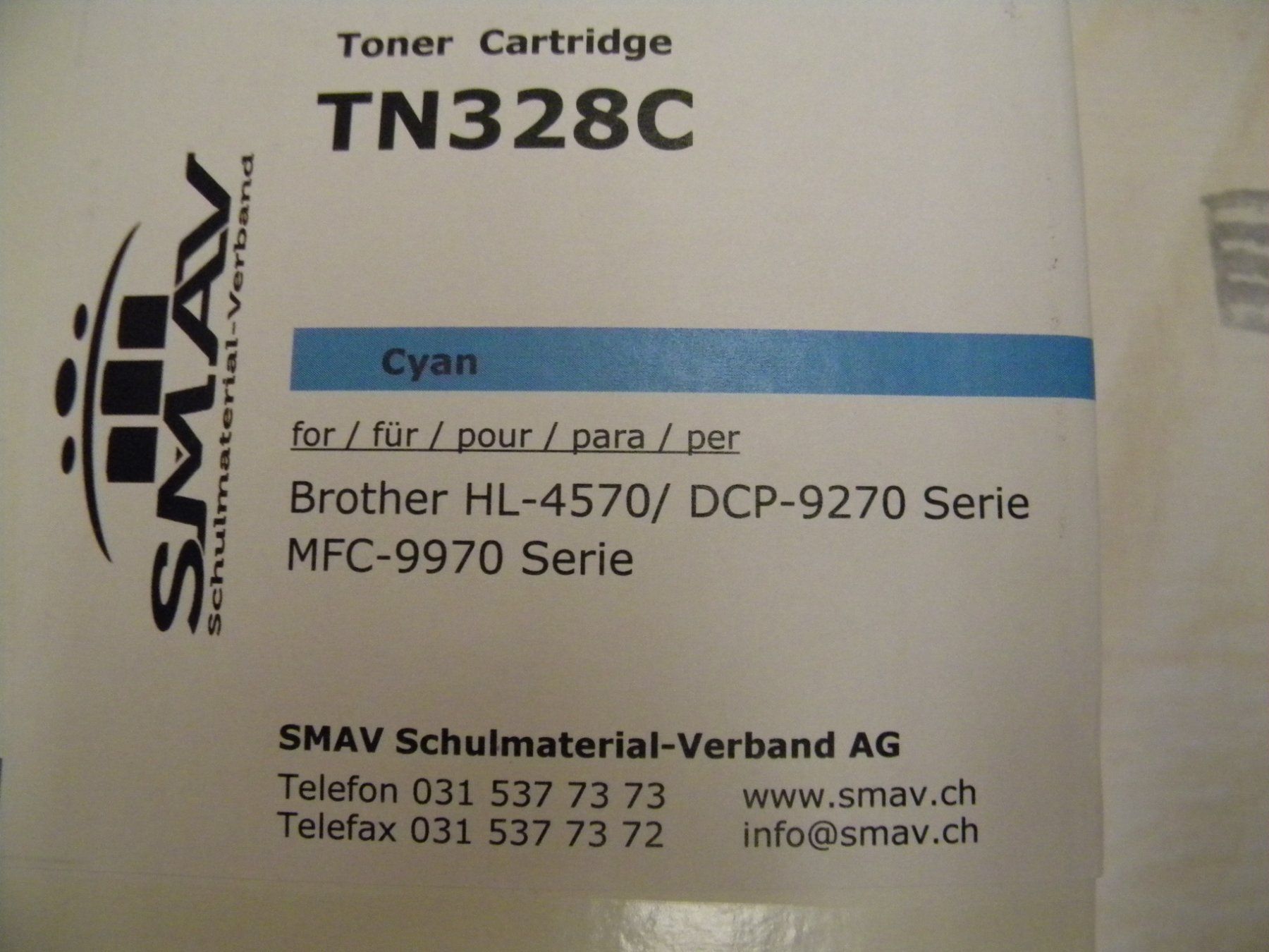 Cartucce per stampanti & toner: TN-328C Toner – Nuovo e nell'imballaggio originale da Bühler venduto da Wini100 1