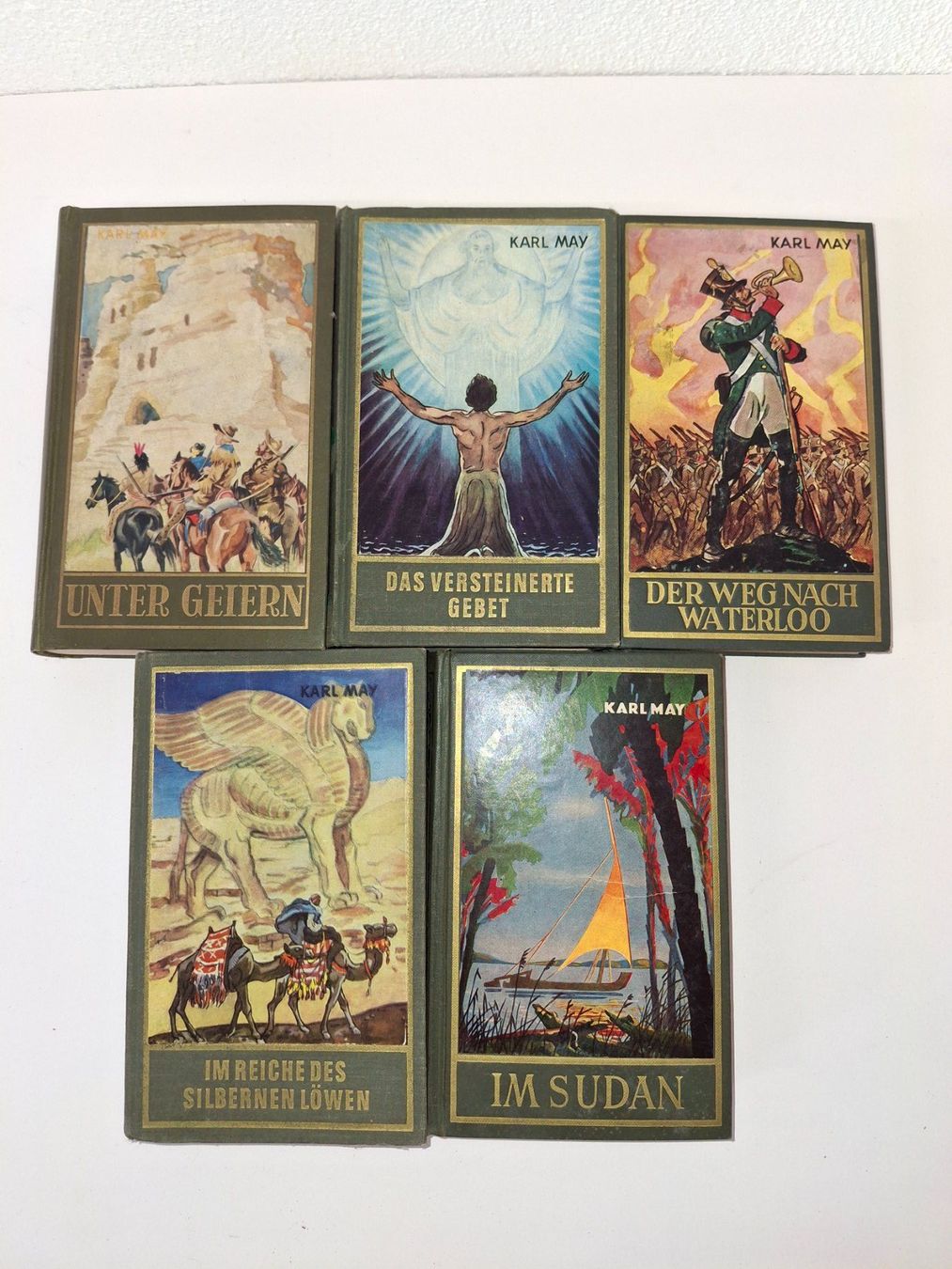 Libri: Karl May Klassiker - 5 Bände – Usato da Reichenburg venduto da AK307