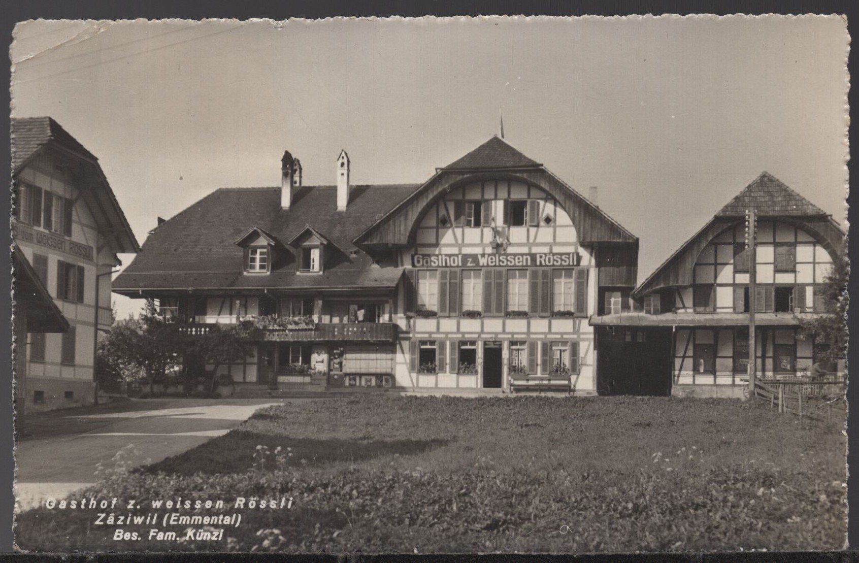 Cartoline postali: Zäziwil  weisses Rössli  1944 – Usato da Aarau venduto da kufi44