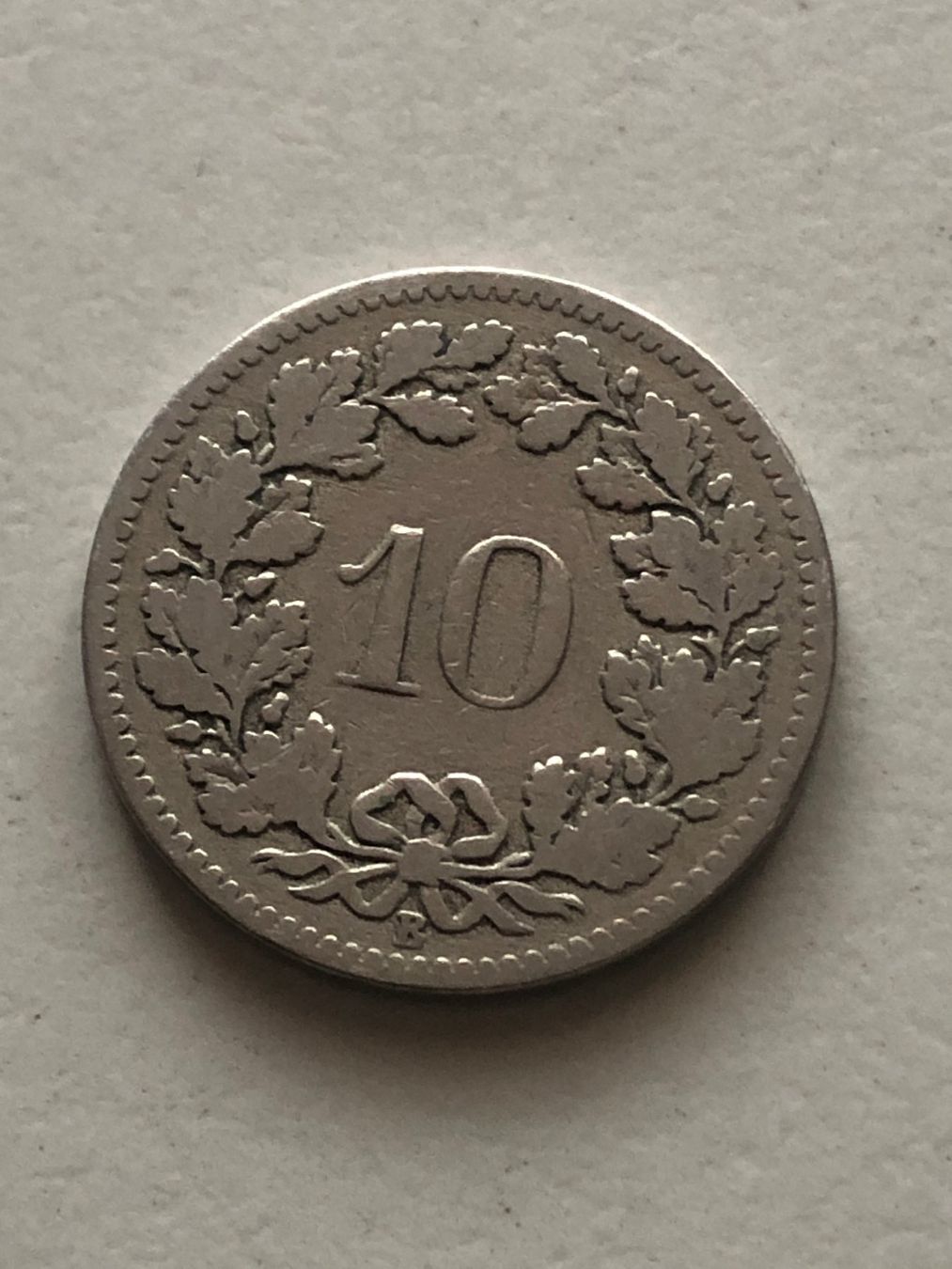 Tutti le monete: 10 Rp. 1884 – Usato da Schötz venduto da Odpa 1