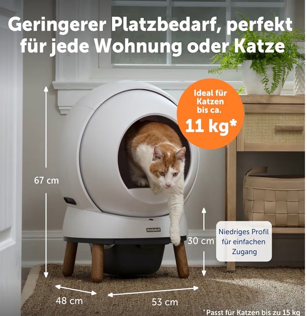 WC: Selbstreinigendes Katzenklo – Usato da Heerbrugg venduto da Mytwingo65 2
