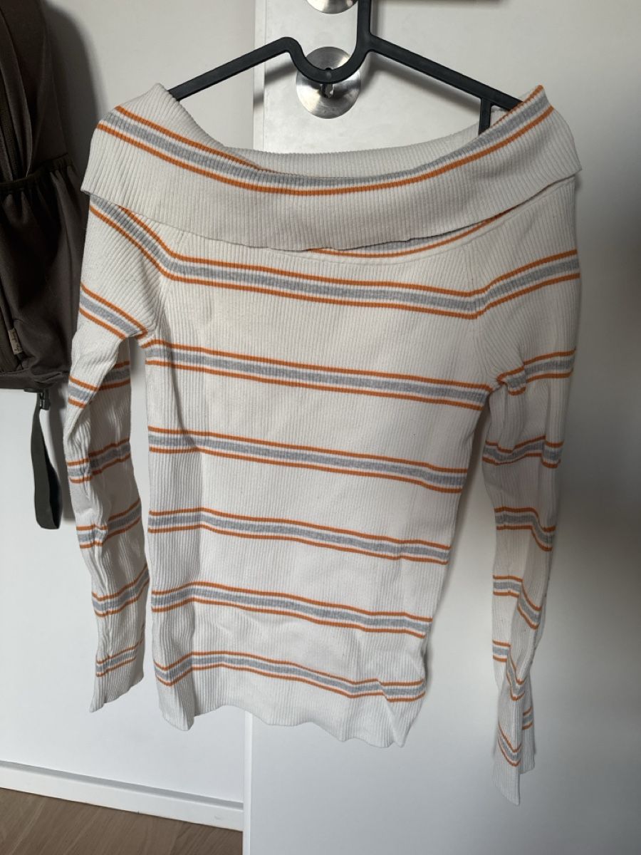 Tommy Hilfiger Maglioni & Felpe: Tommy Jeans Langarmshirt, Off-Shoulder, Gr. M, – Nuovo (secondo la descrizione) da Rupperswil venduto da simonekaalund