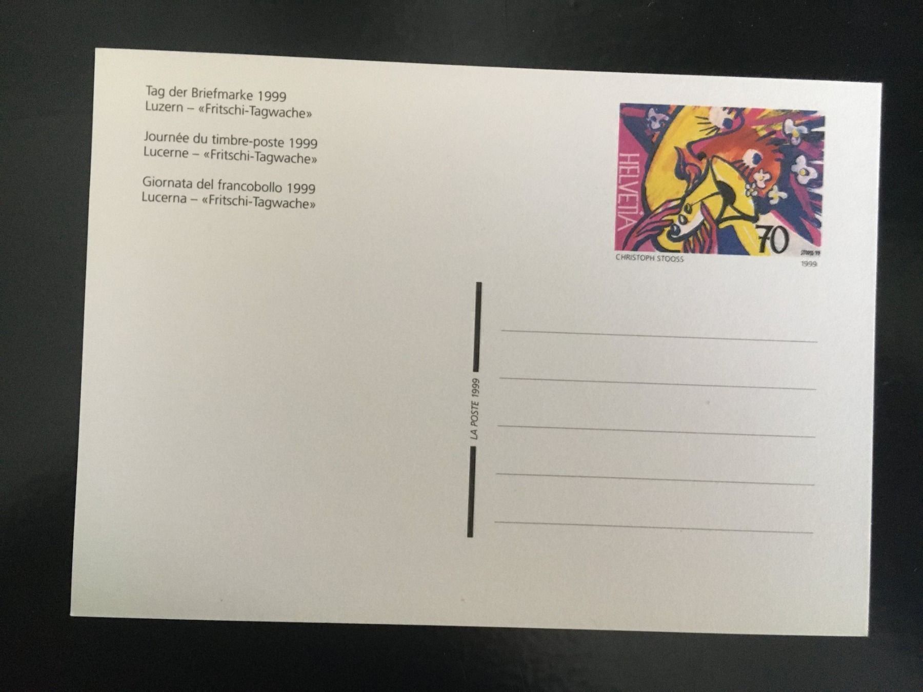 Ansichtskarten: 1999 Lucerne Carte postale / Postkarte – Neu und originalverpackt aus Grand-Lancy von Dany1973 1