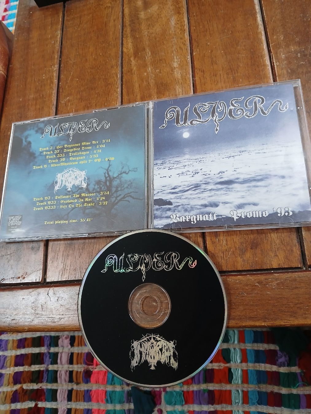 CD: ulver/immortal- vargnatt...(signiert by abbath!) – Usato da St-Cergue venduto da VeganWarrior