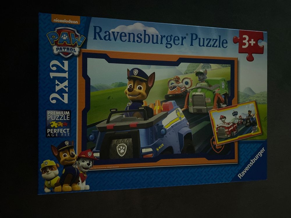 Ravensburger Puzzle Paw Patrol 2x12 Teile 3+ (Gebraucht) in Horgen für ...