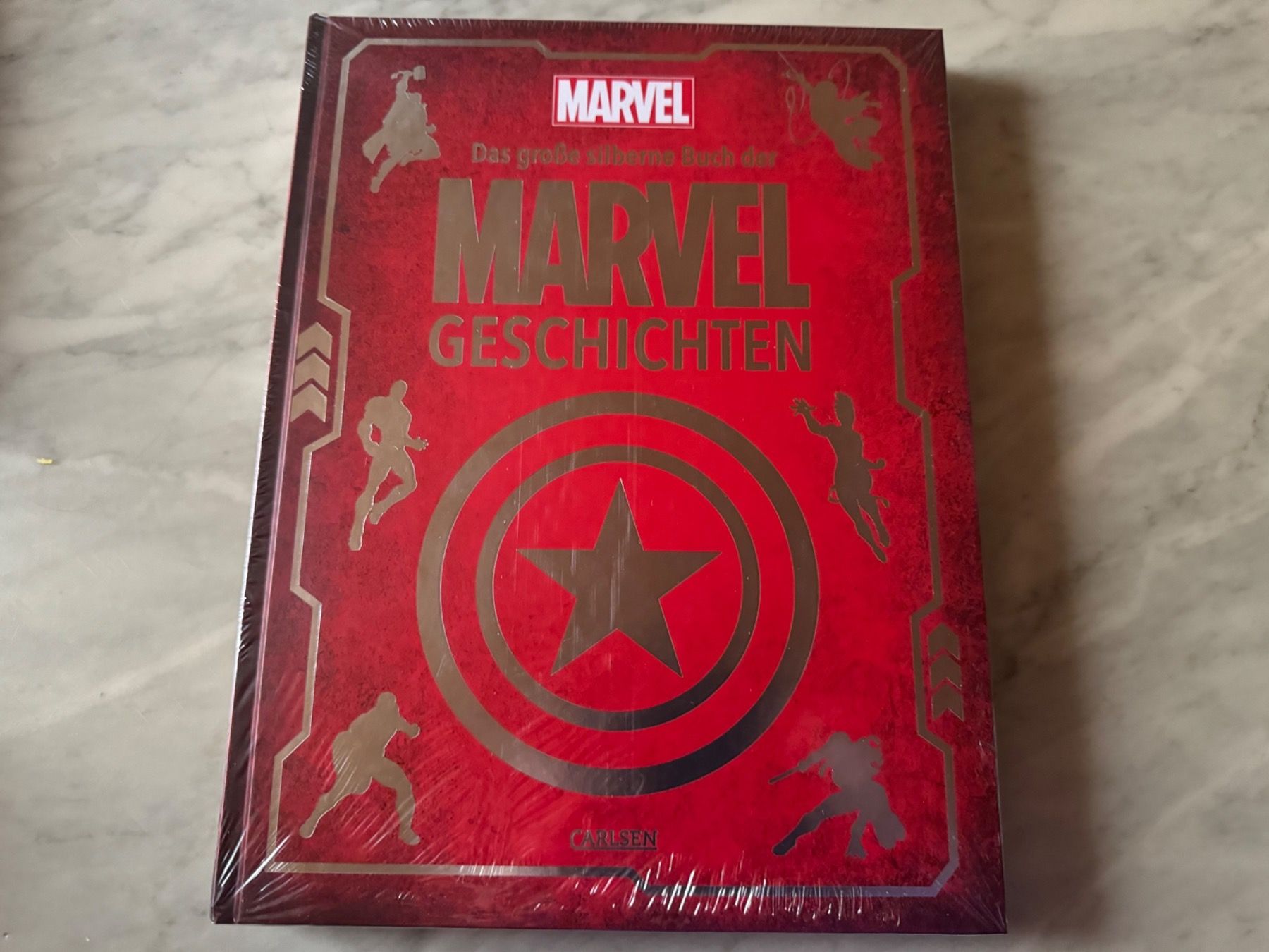 Libri: DAS GROSSE SILBERNE BUCH DER MARVEL GESCHICHTEN – Nuovo e nell'imballaggio originale da hägendorf venduto da twilightprincess