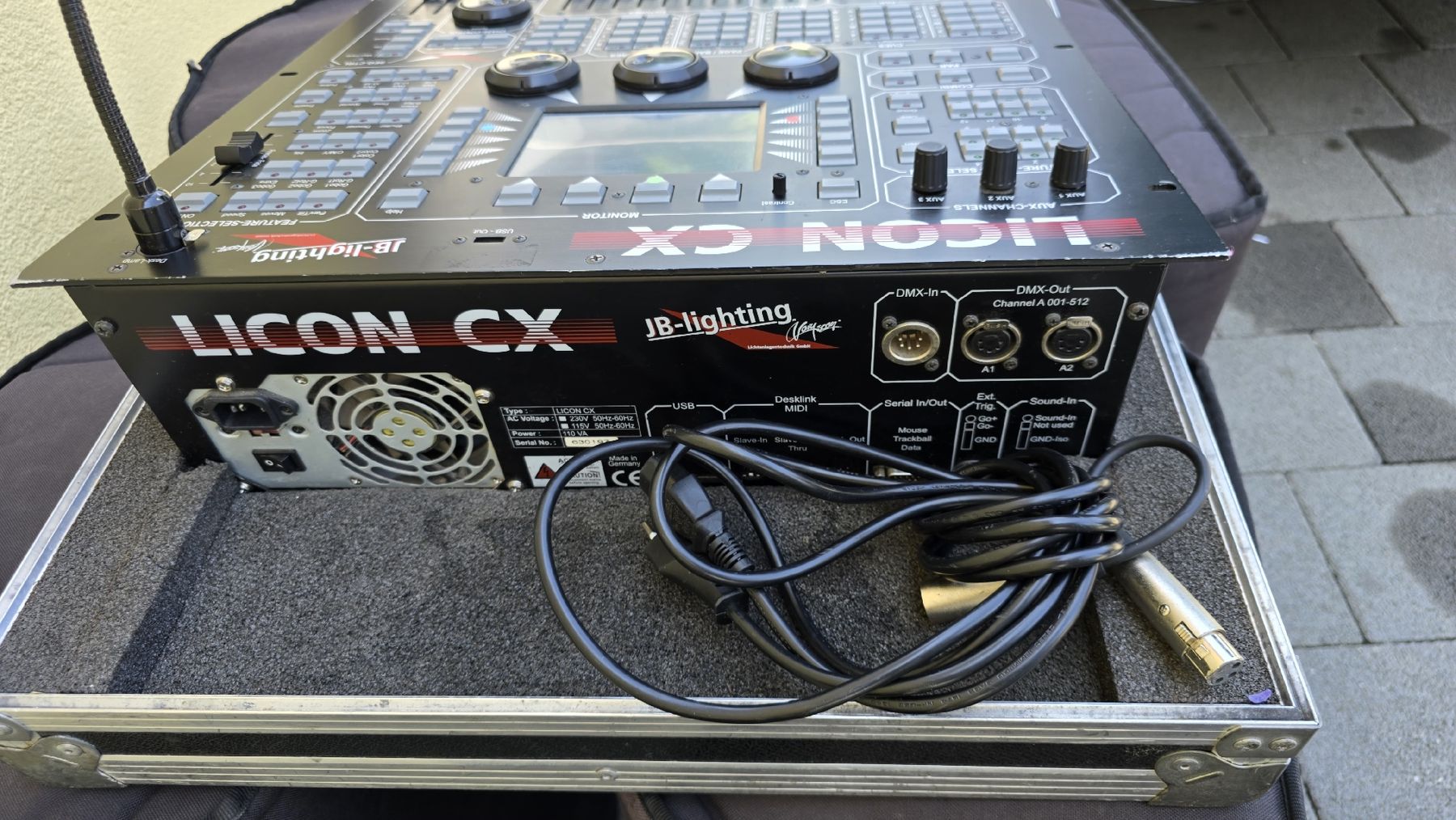 Platines de mixage: JB Licon CX DMX Lichtpult – D'occasion à melchnau par lua_lrz7 1