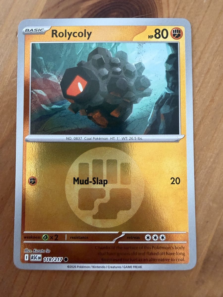 Pokémon Sammelbilder & Trading cards: Rolycoly (ASC118) – Neu (gemäss Beschreibung) aus Vevey von Matx